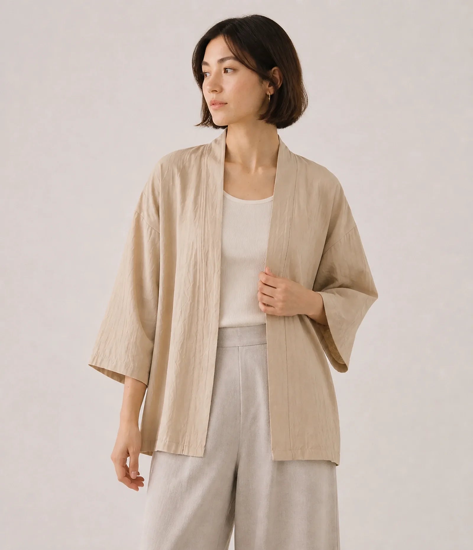 Seapoom 100% Cotton Japanese Haori Kimono Jacket