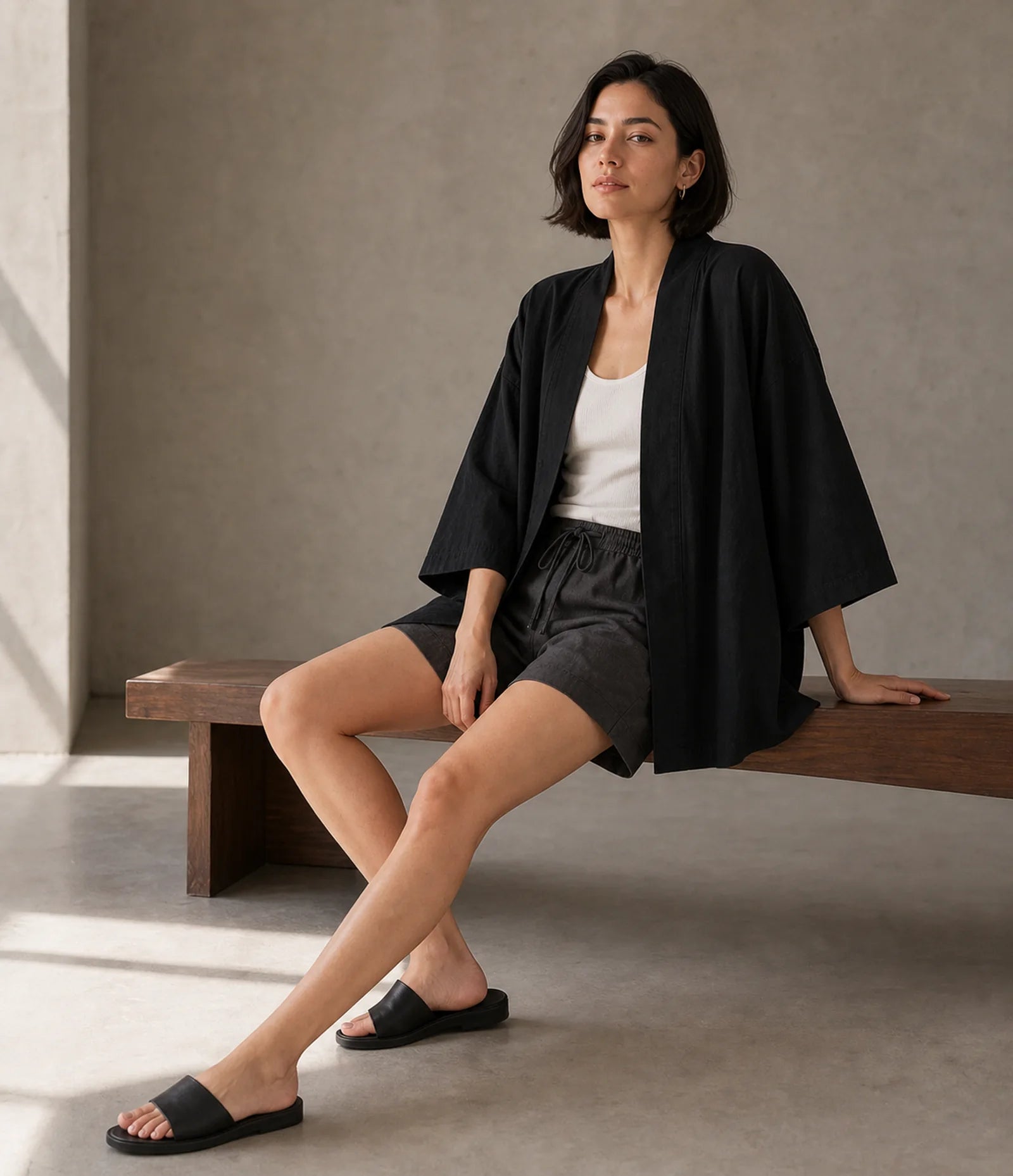 Seapoom Japanese 100% Cotton Haori Jacket