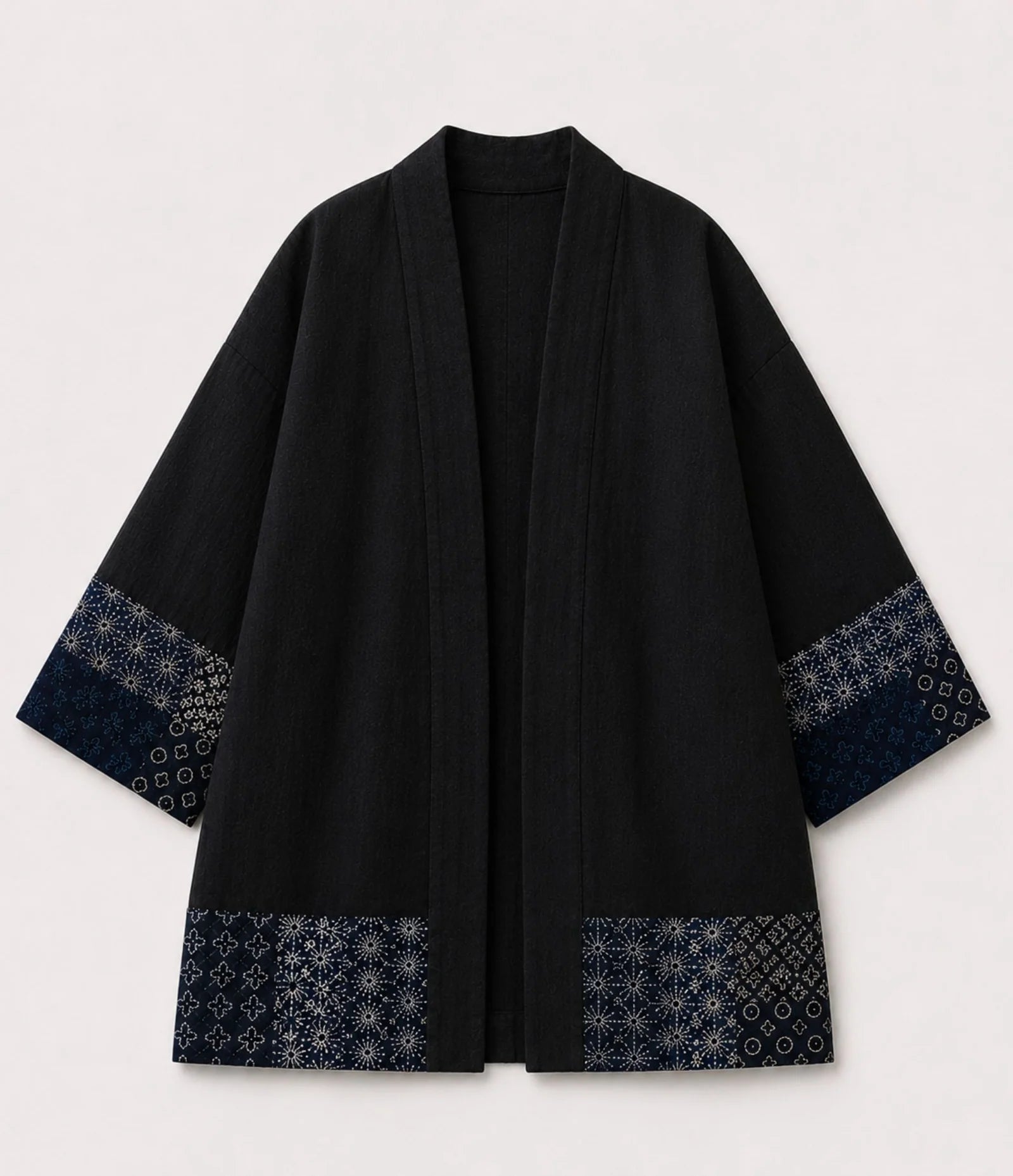 Seapoom 100% Cotton Japanese Haori Kimono Jacket