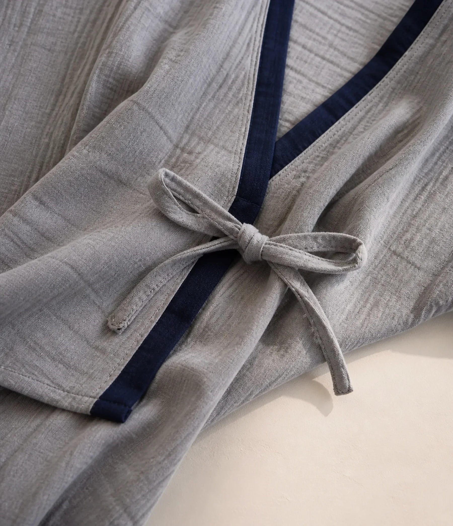 Seapoom Samue Japanese Cotton Kimono Pajamas Set