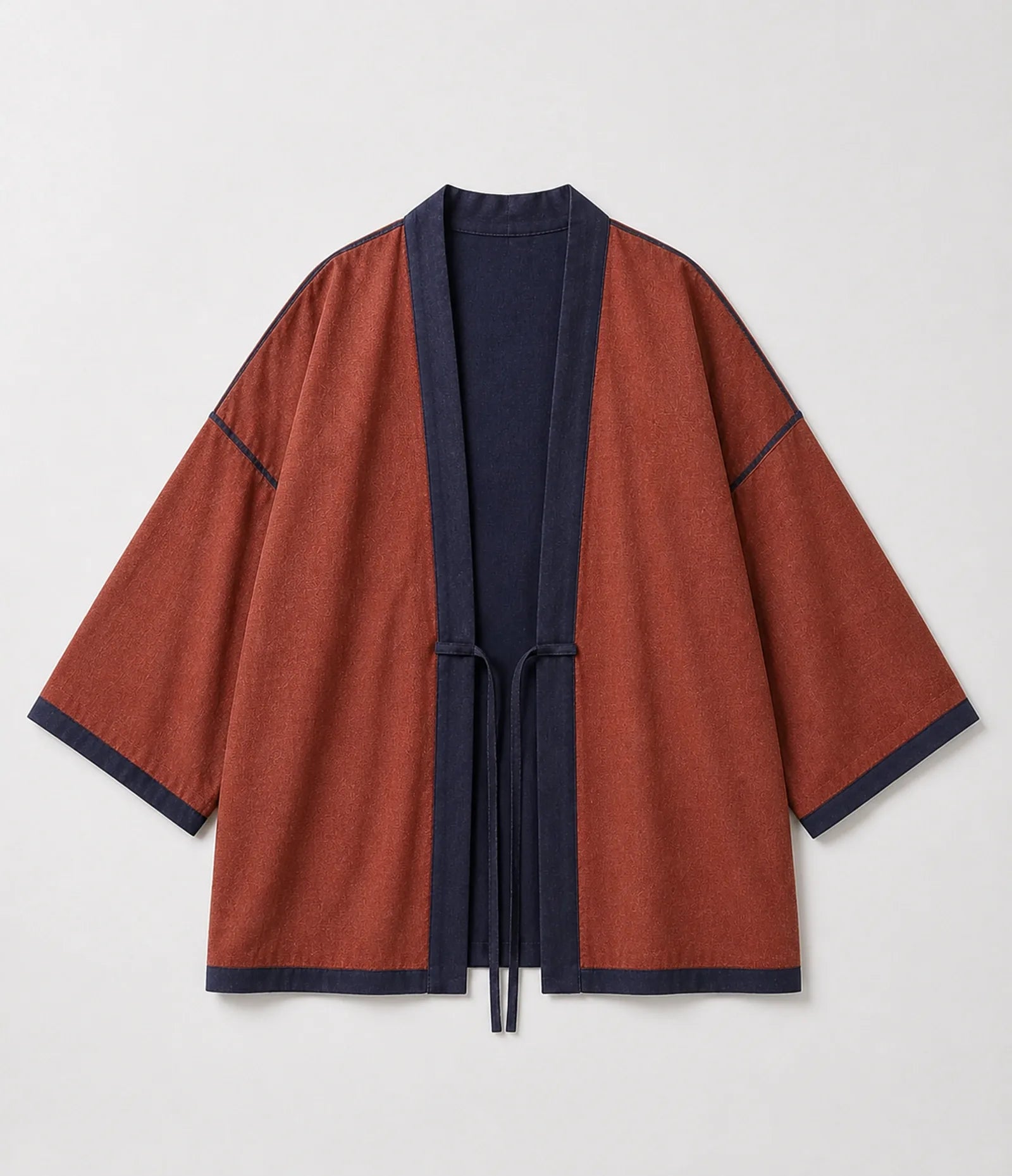 100% Cotton Japanese Kimono Jacket | Lightweight Reversible Haori