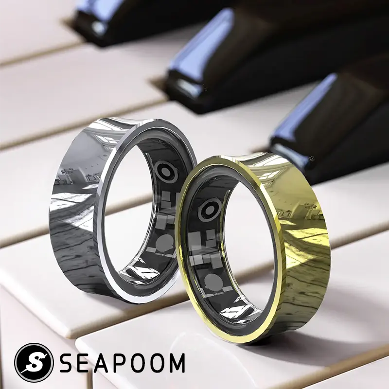 Seapoom Smart Ring, Sleep Tracker, Activity & Fitness Tracker, Blood Oxygen Tracker