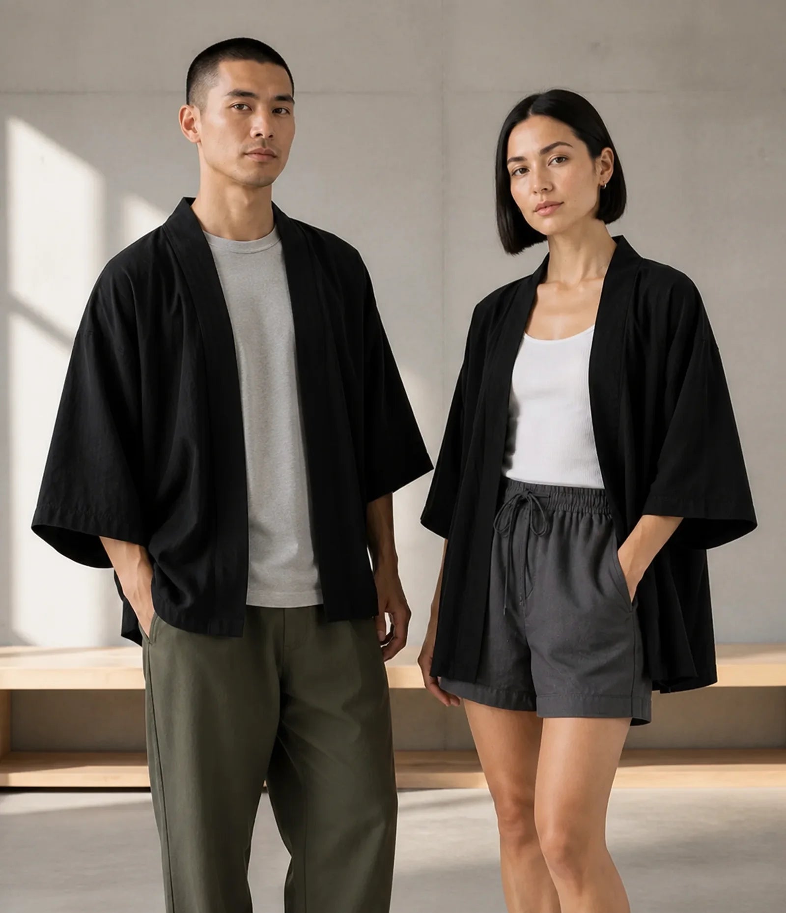Seapoom Japanese 100% Cotton Haori Jacket