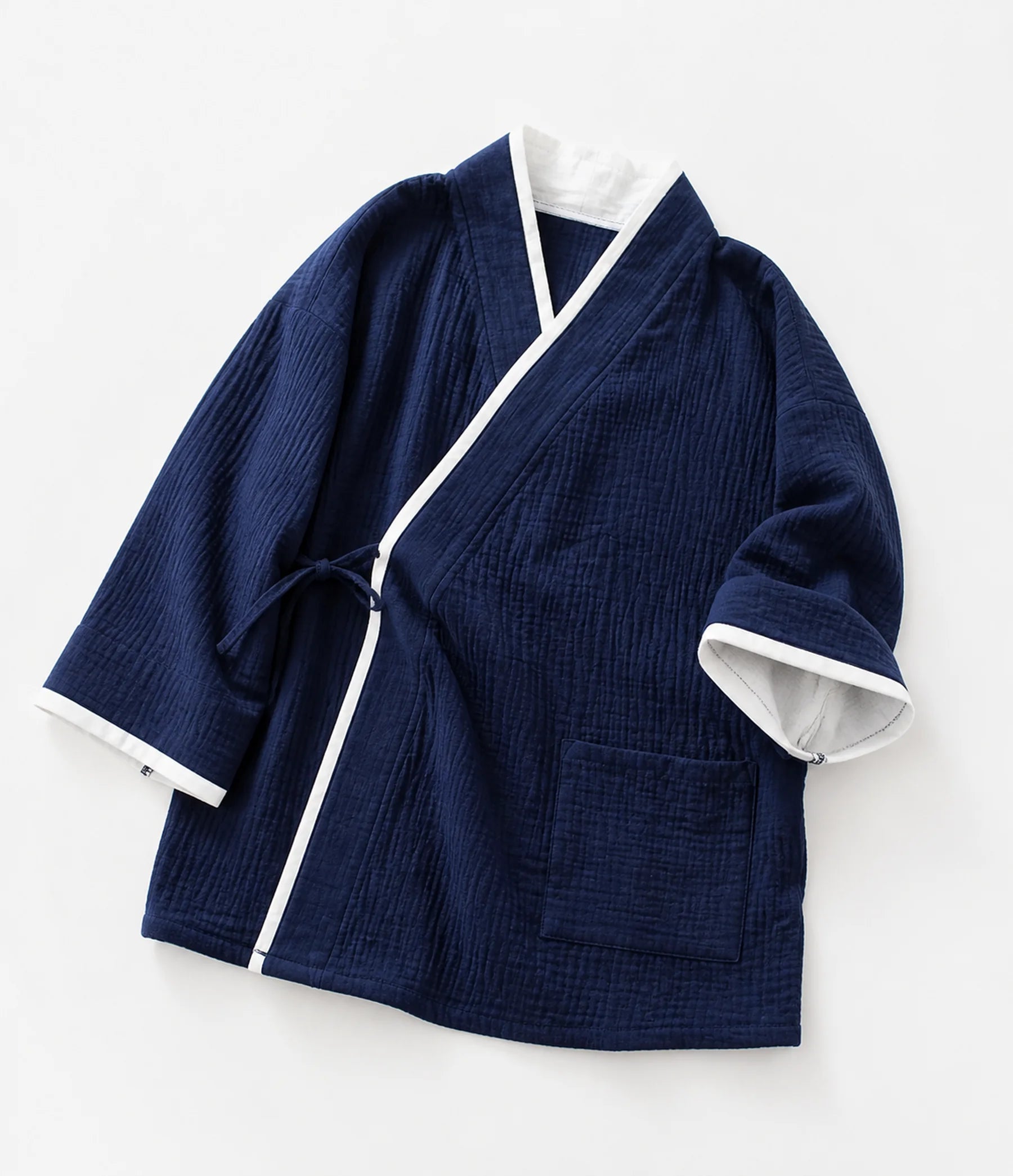 Seapoom Men’s Japanese Kimono Pajama Set 100% Cotton Loungewear